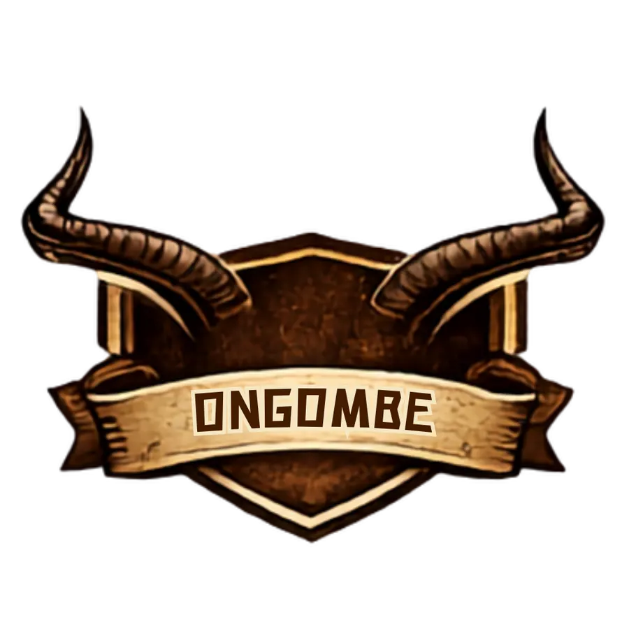 Ongombe horn badge